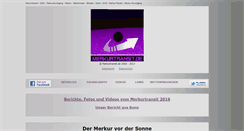 Desktop Screenshot of merkurtransit.de